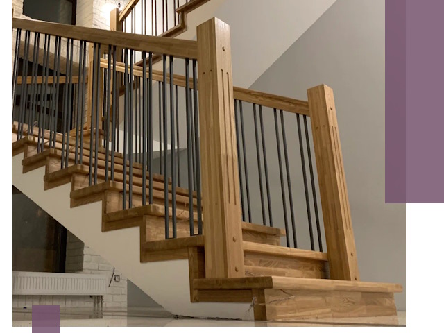 Реставрация деревянных и металлических лестниц в Апшеронске