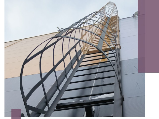 Изготовление и монтаж пожарных лестниц в Апшеронске профессионально