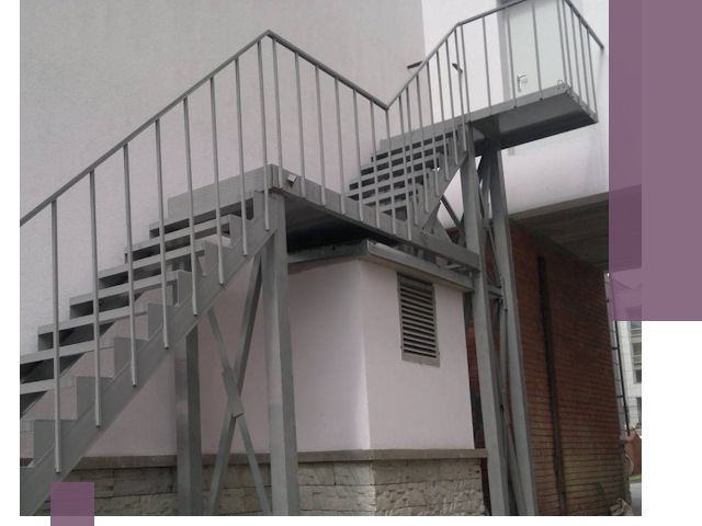 Монтаж пожарных лестниц под ключ в Апшеронске с гарантией качества