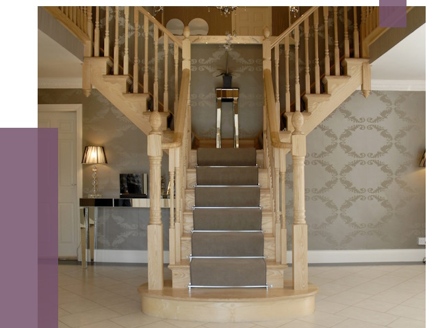 Монтаж деревянных лестниц в Апшеронске от 7635 руб. 