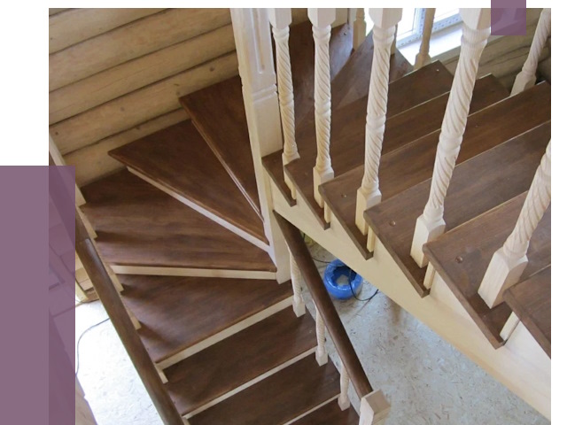 Реставрация деревянных лестниц в Апшеронске от 4304 руб.