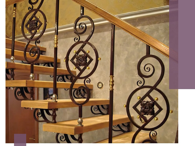 Изготовление кованых лестниц под ключ в Апшеронске