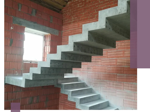 Бетонные лестницы под ключ в Апшеронске: монтаж, демонтаж, ремонт