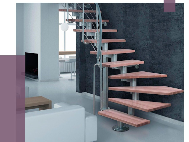 Модульные лестницы в Апшеронске от 16909 руб. — купить в ПРОЛЁТ-Пшр