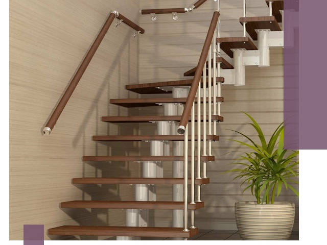 Изготовление модульных лестниц под ключ в Апшеронске