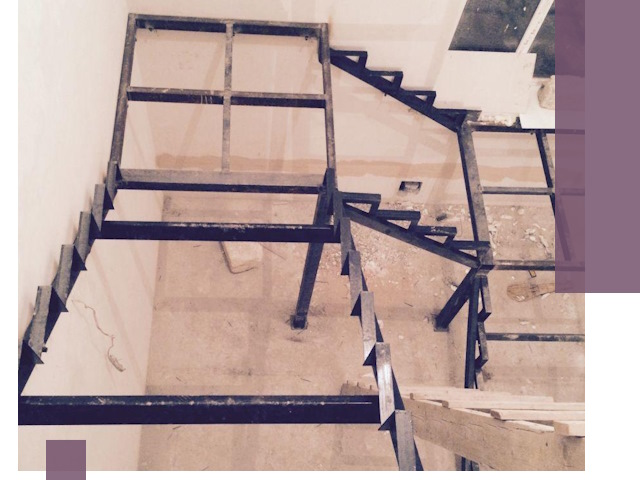 Монтаж лестниц на металлокаркасе в Апшеронске быстро и качественно