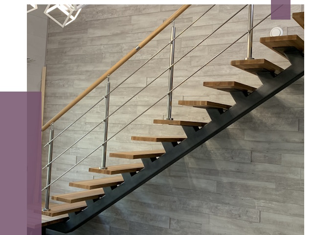 Изготовление лестниц на монокосоуре в Апшеронске от 76348 руб. 