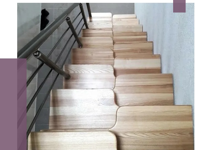 Лестницы гусиный шаг в Апшеронске от 13066 руб. под ключ | ПРОЛЁТ-Пшр