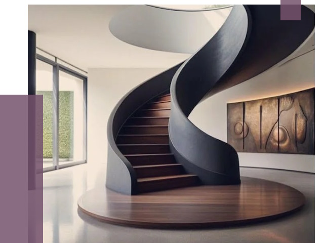 Элитные лестницы под заказ в Апшеронске от 189588 руб. — ПРОЛЁТ-Пшр