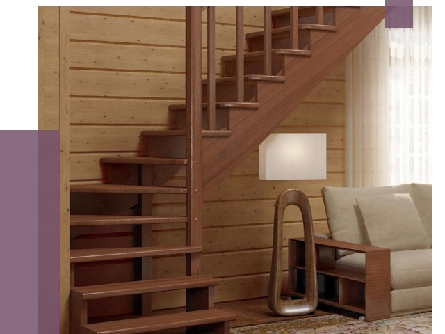 Лестницы эконом класса в Апшеронске от 18293 руб. бюджетные решения