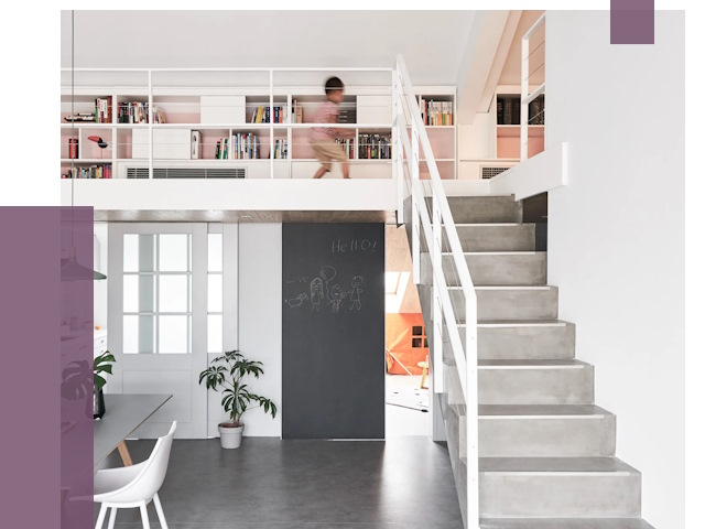 Лестницы для двухуровневой квартиры в Апшеронске от 176778 руб. | ПРОЛЁТ-Пшр