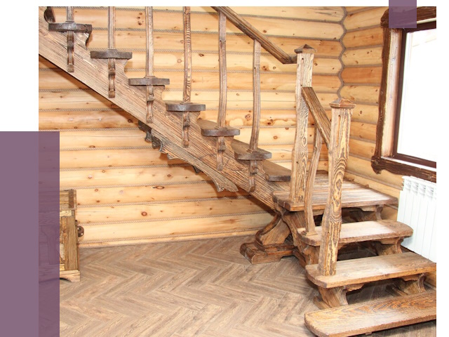 Лестницы в баню в Апшеронске от 19164 руб. — изготовление | ПРОЛЁТ-Пшр