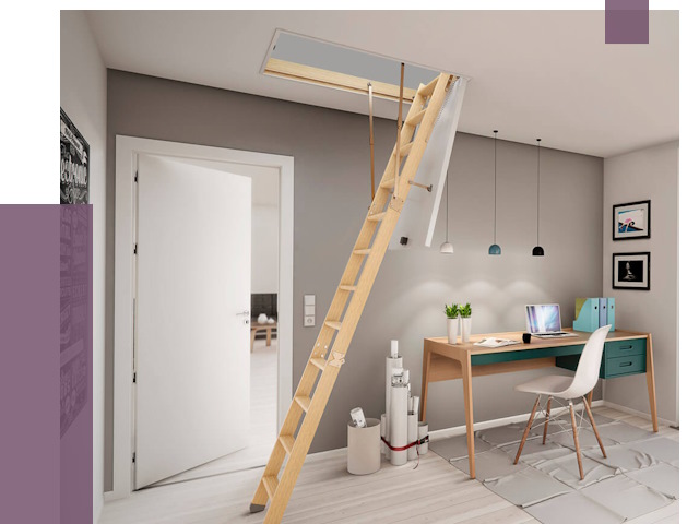 Чердачные лестницы в Апшеронске — от 14603 руб. | ПРОЛЁТ-Пшр