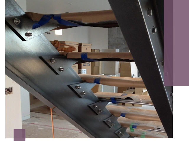 Усиление лестничных конструкций и усиление опор в Апшеронске