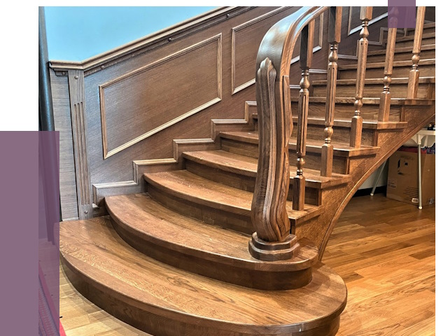 Дубовые лестницы под ключ в Апшеронске от 176778 руб. — ПРОЛЁТ-Пшр
