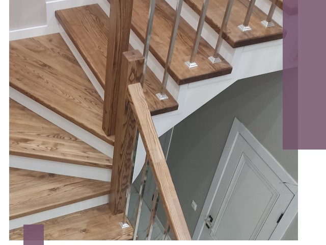 Обшивка металлических лестниц под ключ в Апшеронске