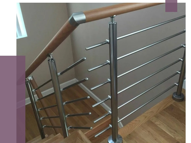 Изготовление перил в Апшеронске от 4612 руб. — перила на заказ | ПРОЛЁТ-Пшр