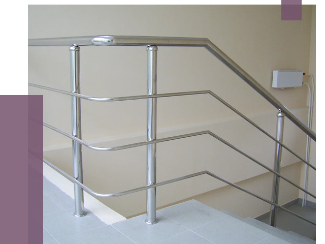 Алюминиевые перила в Апшеронске от 6354 руб. под ключ | ПРОЛЁТ-Пшр