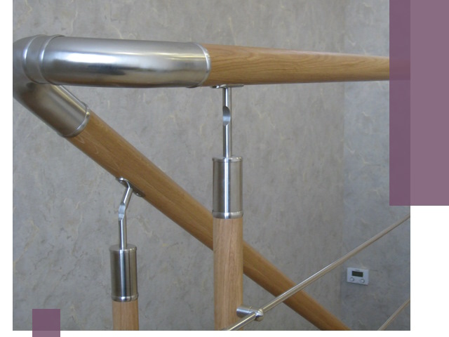 Комбинированные перила на заказ в Апшеронске — монтаж и производство