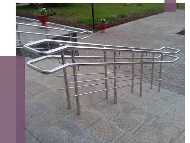 Перила для инвалидов в Апшеронске от 7604 руб. под ключ | ПРОЛЁТ-Пшр