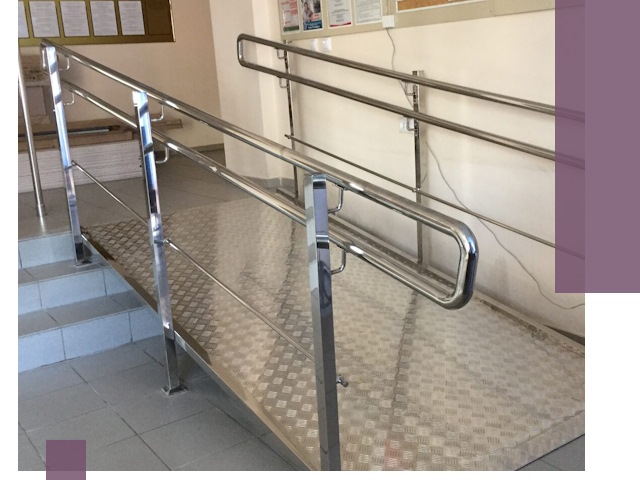 Перила для инвалидов в Апшеронске — надежные поручни и ограждения