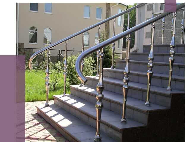 Перила для крыльца в Апшеронске от 10760 руб. — монтаж ПРОЛЁТ-Пшр