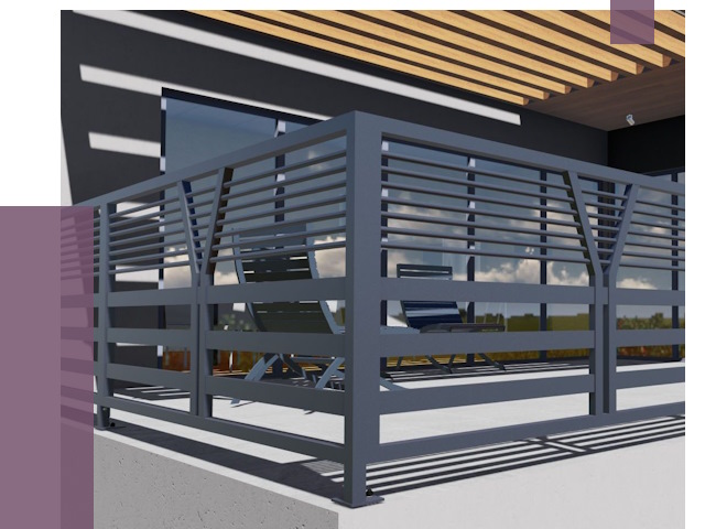 Изготовление балконных ограждений в Апшеронске от 10760 руб. | ПРОЛЁТ-Пшр