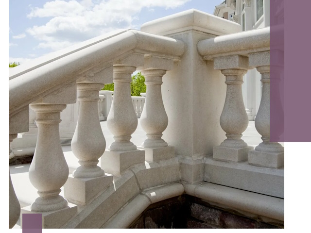 Балюстрады из металла и камня под ключ в Апшеронске