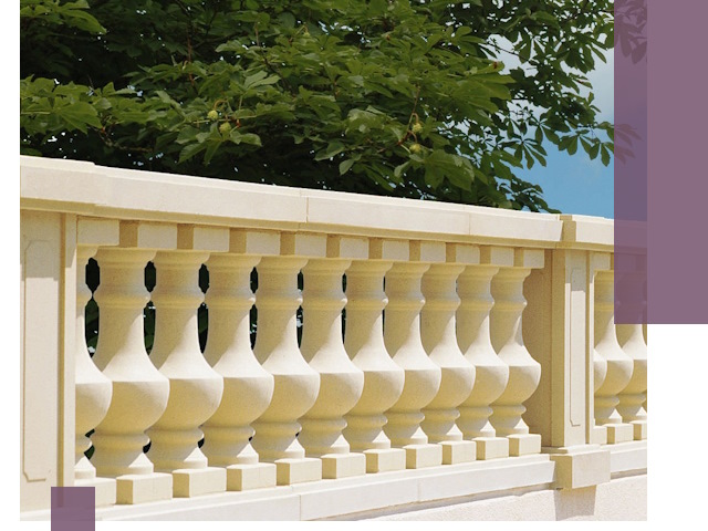 Установка балюстрады в Апшеронске: изготовление и монтаж под ключ