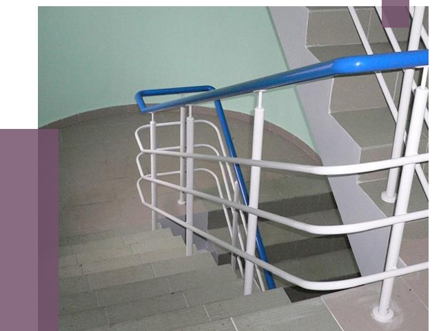 Перила в подъезде в Апшеронске — установка и замена от 7430 руб. | ПРОЛЁТ-Пшр