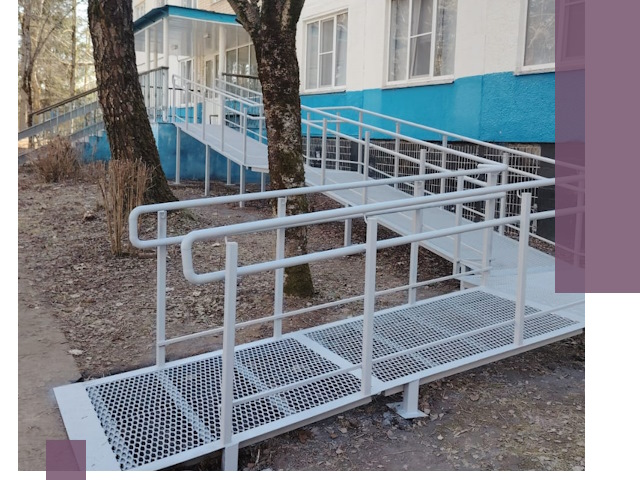 Пандусы под ключ в Апшеронске: изготовление, монтаж и демонтаж