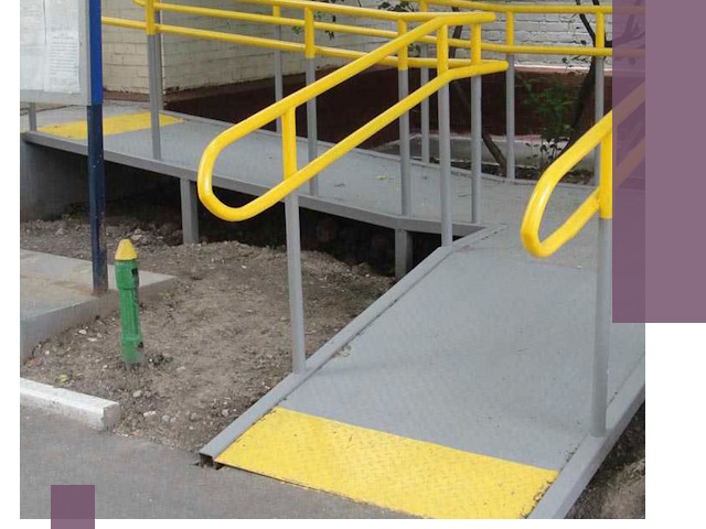 Монтаж пандусов для инвалидов в Апшеронске — быстро и качественно