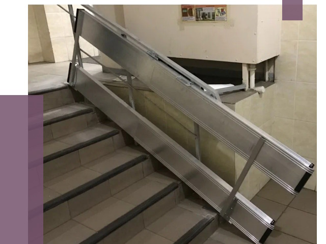 Откидные пандусы в Апшеронске от 6661 руб. — купить | ПРОЛЁТ-Пшр