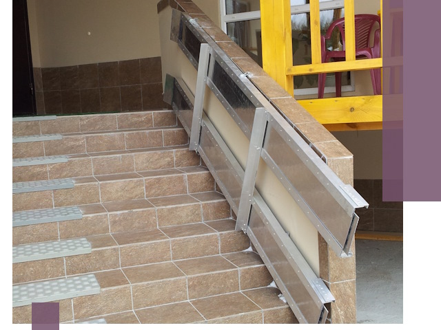 Откидные пандусы под ключ в Апшеронске — монтаж и демонтаж