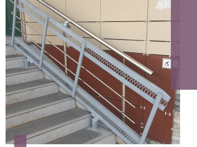 Изготовление откидных пандусов под ключ в Апшеронске