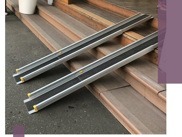 Телескопические пандусы под ключ в Апшеронске — изготовление и монтаж