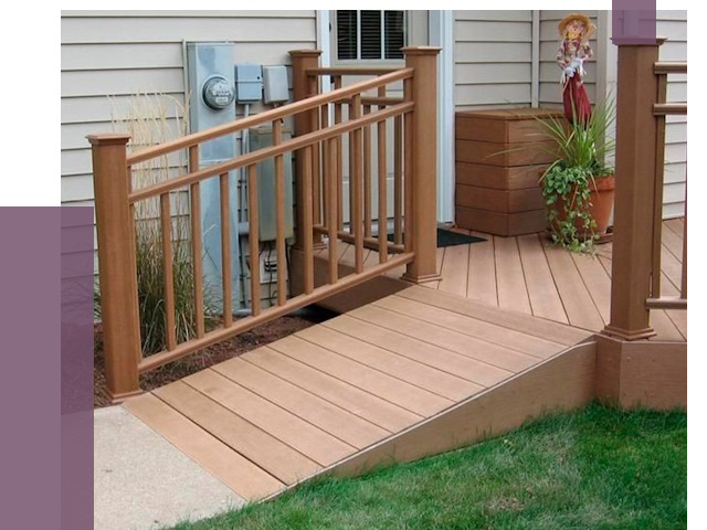 Пандус на крыльцо в Апшеронске под ключ от 7788 руб. 