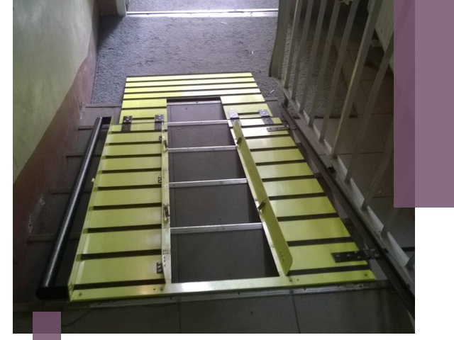 Профессиональный монтаж пандуса в подъезд в Апшеронске