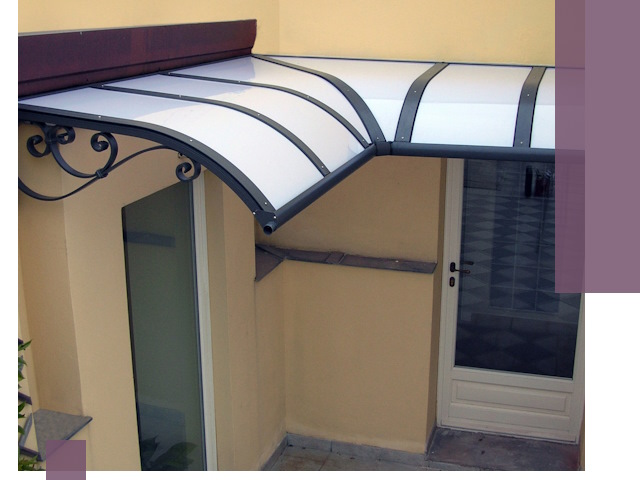 Монтаж козырьков любой сложности в Апшеронске под ключ