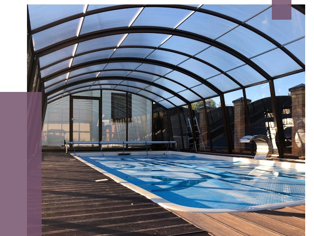 Навесы для бассейна в Апшеронске от 16807 руб. под ключ | ПРОЛЁТ-Пшр