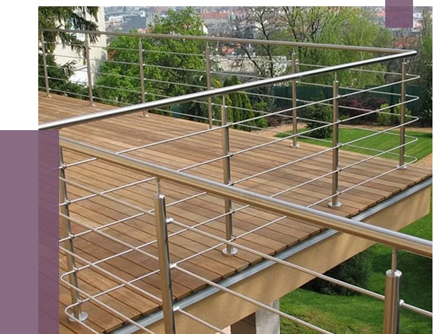 Алюминиевые парапеты в Апшеронске под ключ от 7788 руб. 