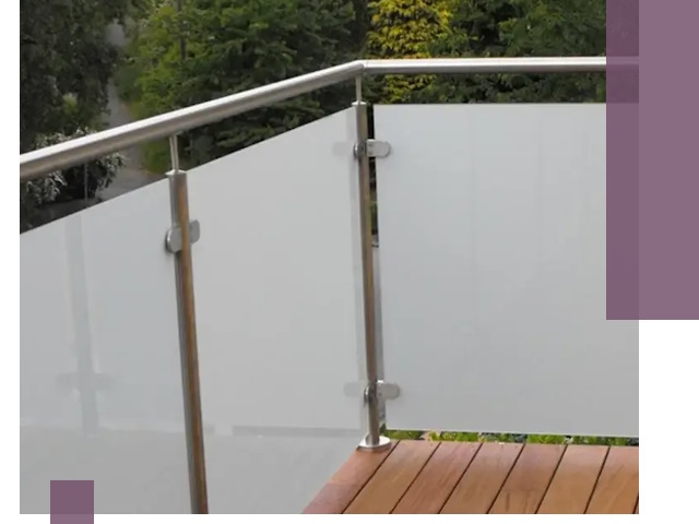 Алюминиевые парапеты для балконов и террас в Апшеронске