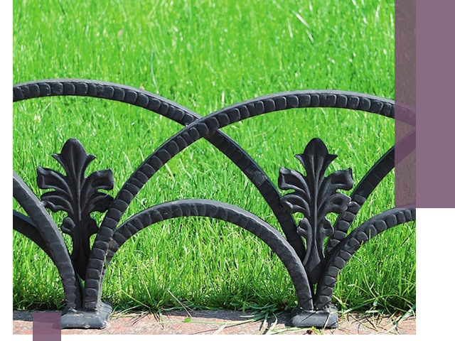 Декоративные металлические бордюры под ключ в Апшеронске