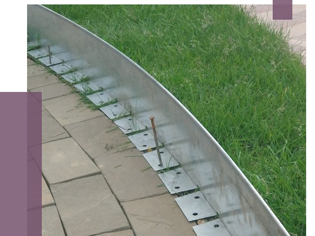 Металлические бордюры для тротуаров в Апшеронске от 8711 руб.