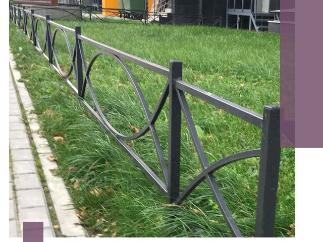 Газонные ограждения из металла в Апшеронске — монтаж и продажа