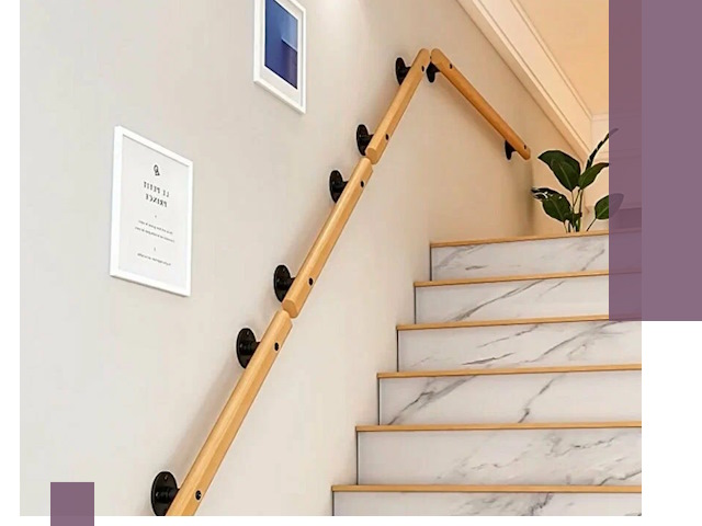 Поручни металлические и деревянные под ключ в Апшеронске