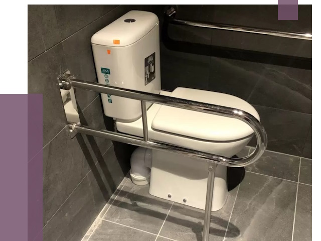 Поручни для санузлов в Апшеронске от 4304 руб.  | ПРОЛЁТ-Пшр