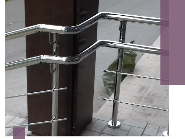 Монтаж поручней из нержавеющей стали в Апшеронске качественно и быстро